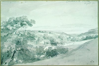 Chatsworth Park, 1801 von John Constable